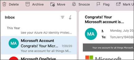 set outlook on mac for pushmail